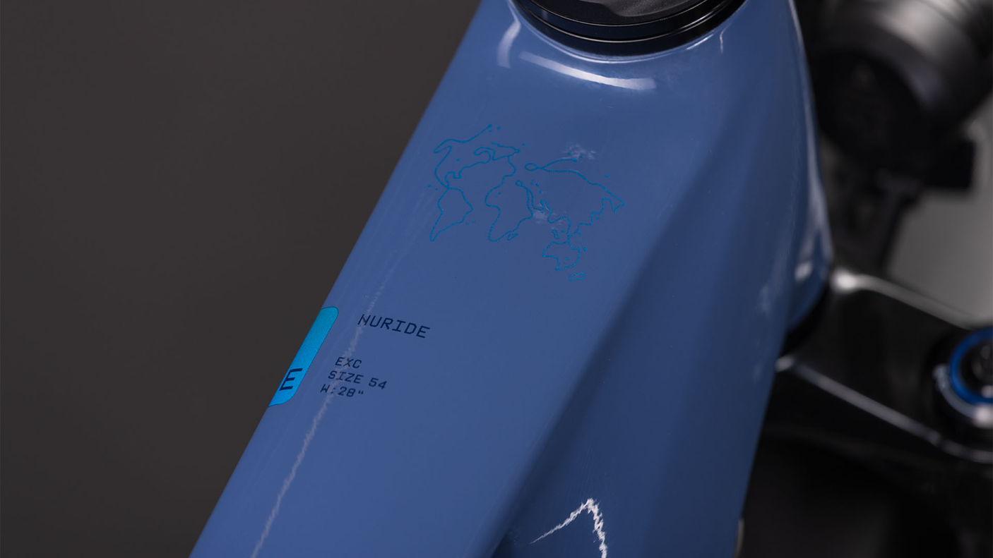 Cube Nuride Hybrid EXC 800 jeansblue´n´blue (2026)