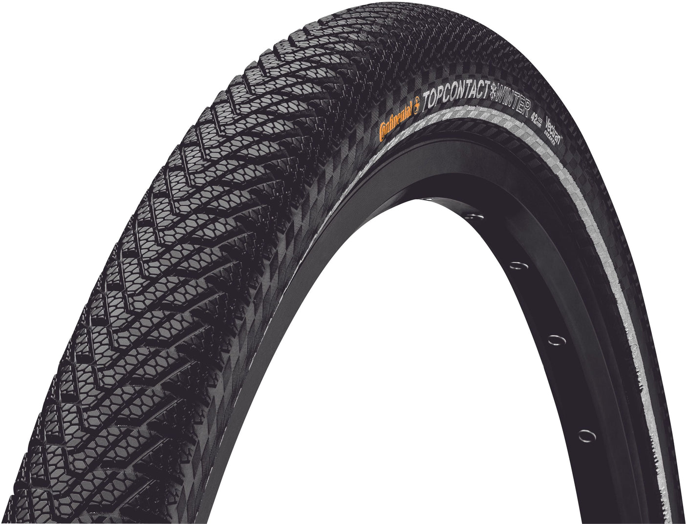 Continental Top Contact Winter II Premium Faltreifen 26x2.20" Reflex schwarz