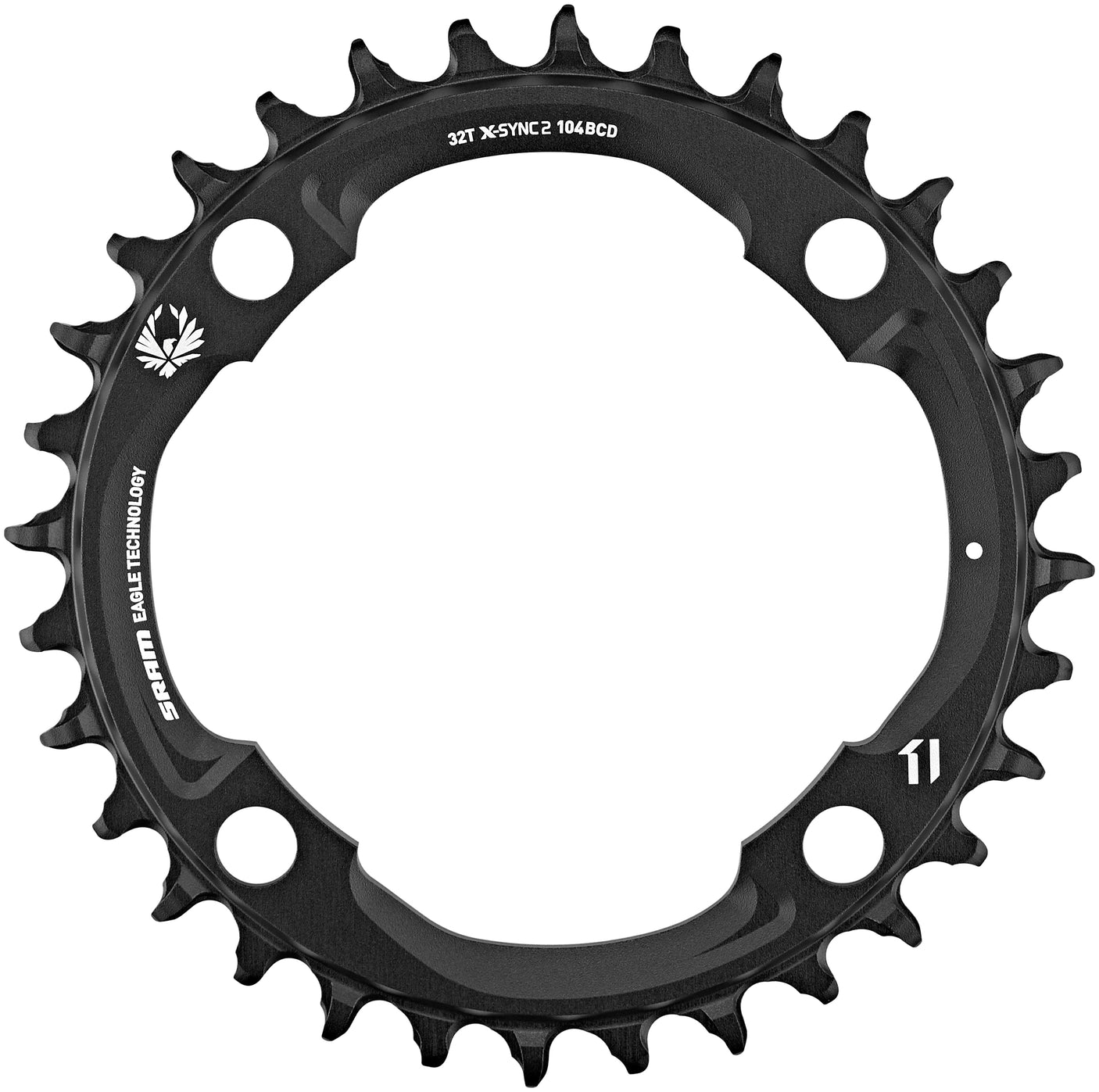 SRAM X-Sync Kettenblatt 12-fach schwarz