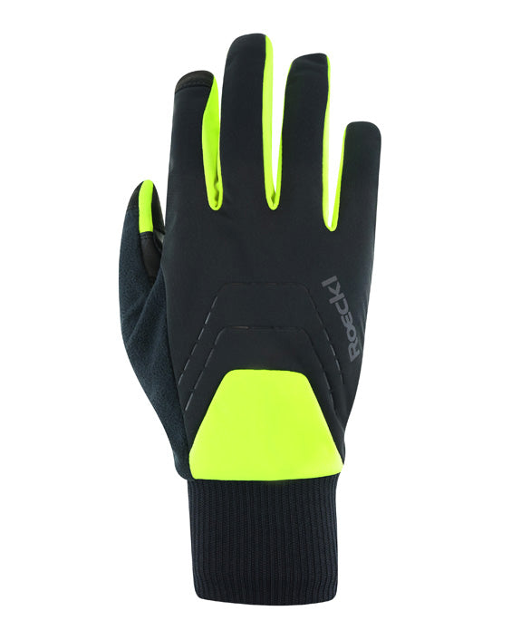 Roeckl Rofan 3 Handschuhe Unisex black/fluo yellow