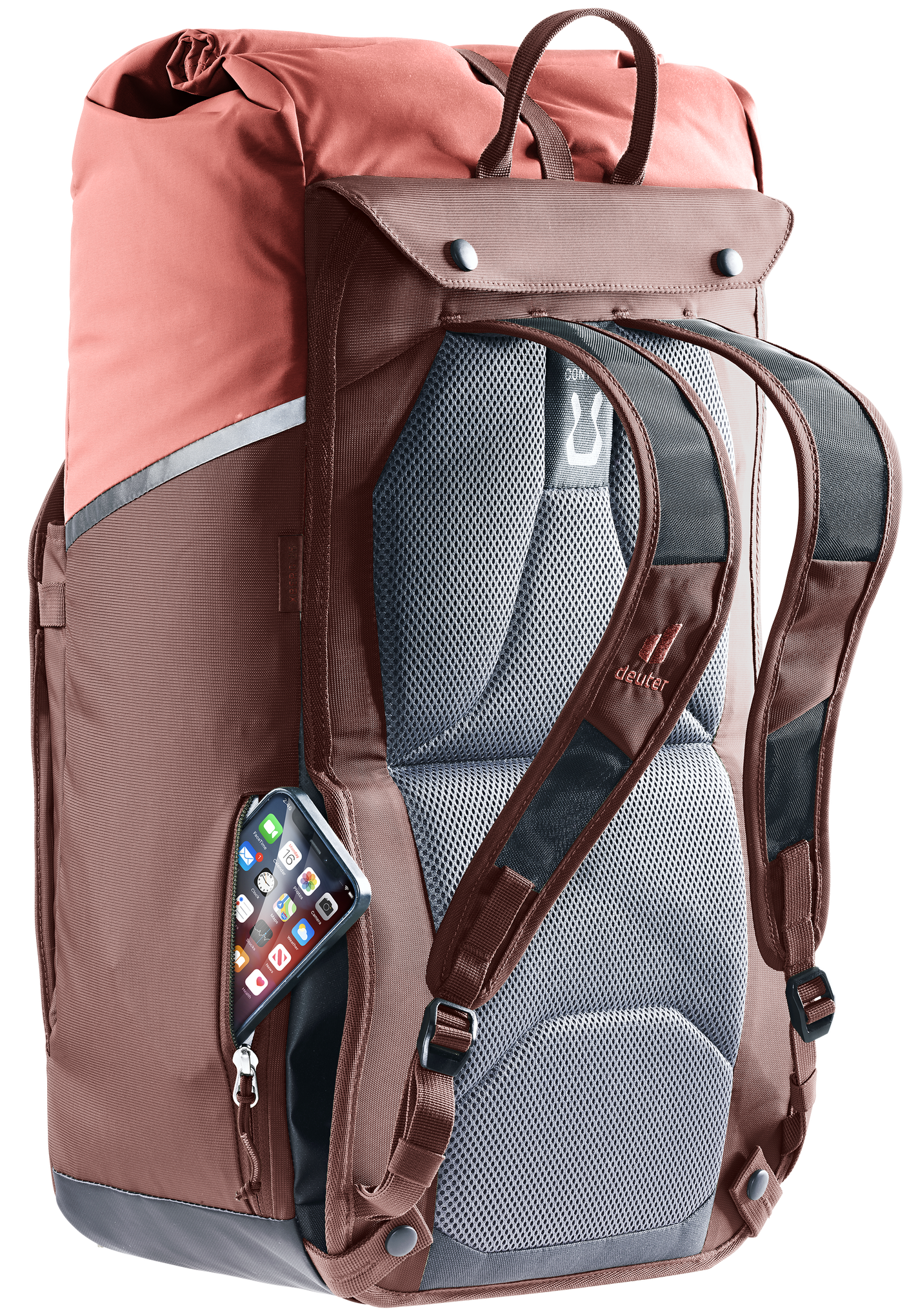 deuter Xberg 25 Rucksack Gepäckträgertasche raisin-caspia