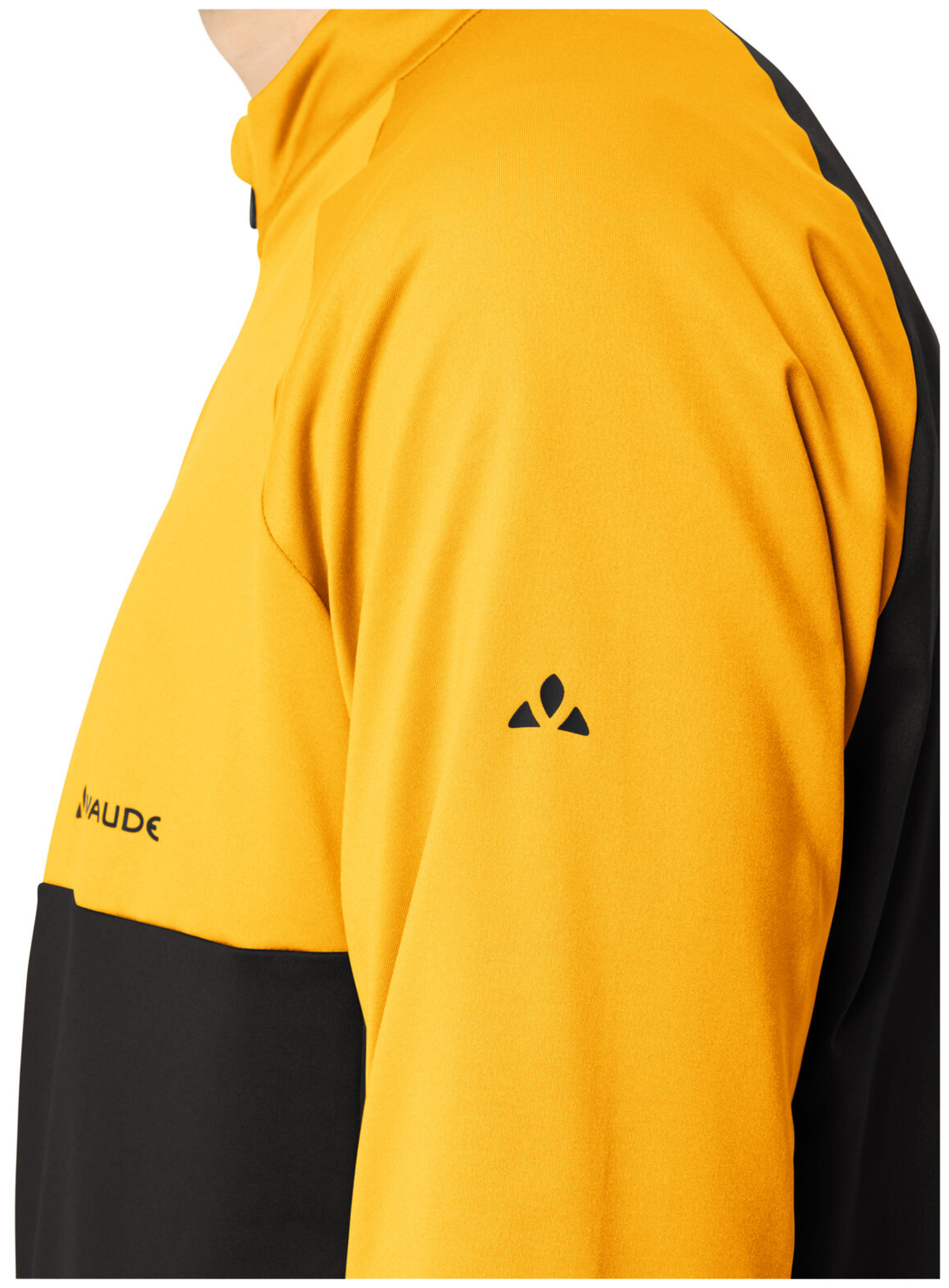 VAUDE Men's Qimsa Halfzip LS Shirt saffron