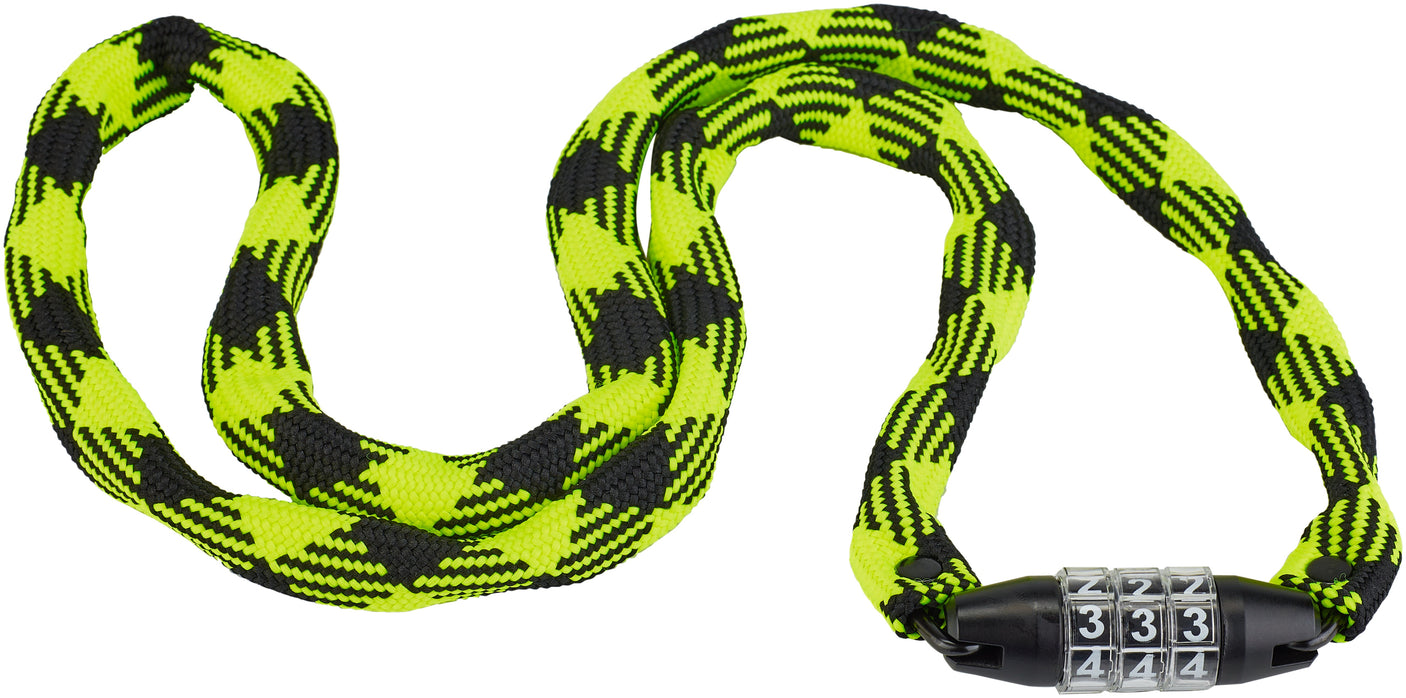 RFR Zahlenkettenschloss Style CMPT neon yellow´n´black
