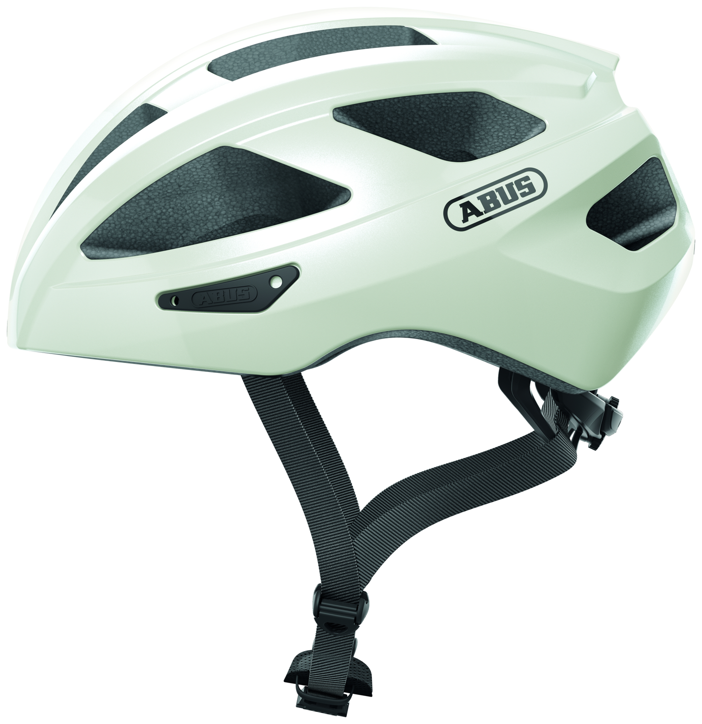 Abus Fahrradhelm Macator pearl white
