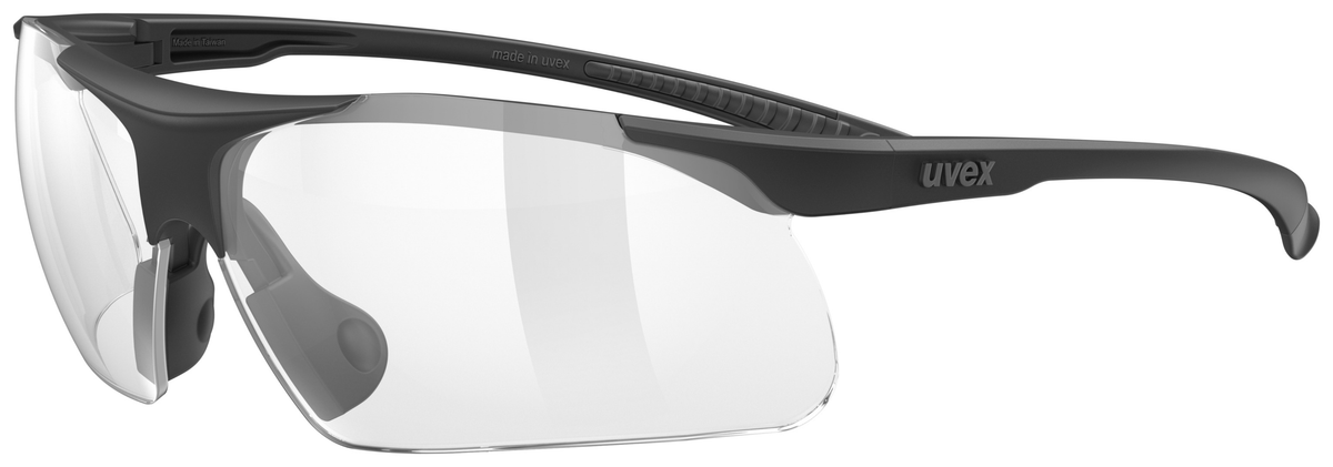 uvex Slade black matt/clear