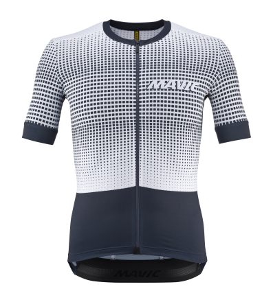 Mavic Aksium Graphic Jersey M Stripes / Deep Blue