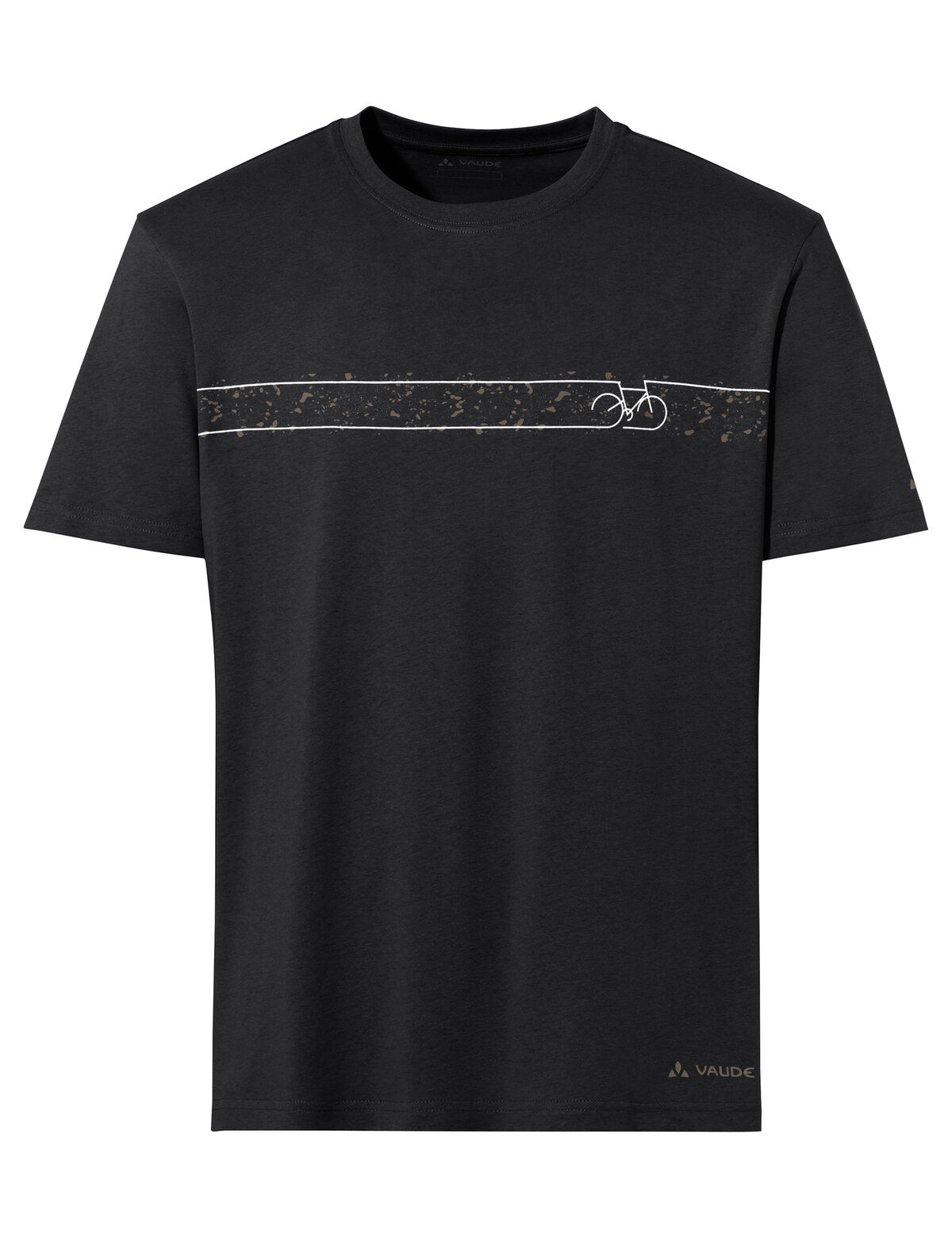VAUDE Men's Cyclist T-Shirt V black/black