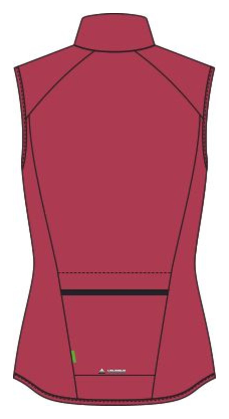 VAUDE Matera Air Vest Damen orange