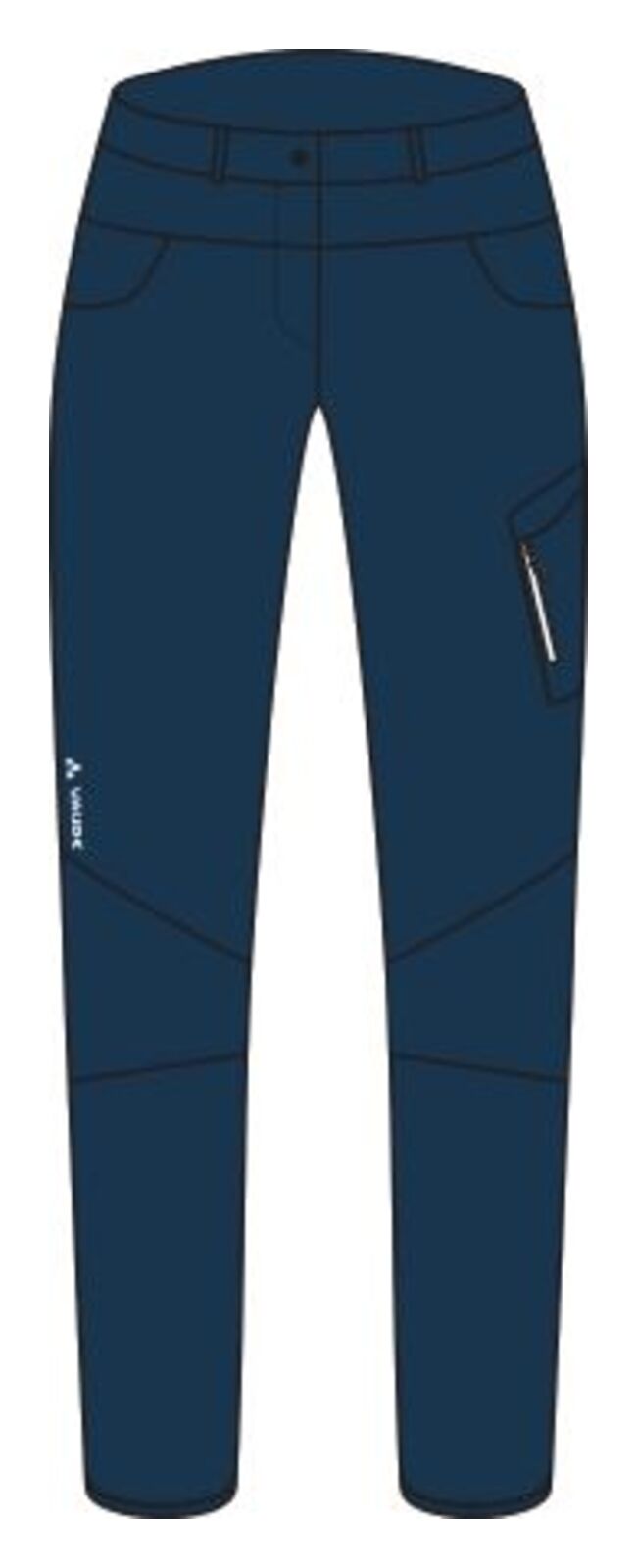 VAUDE Qimsa Pants Damen blau
