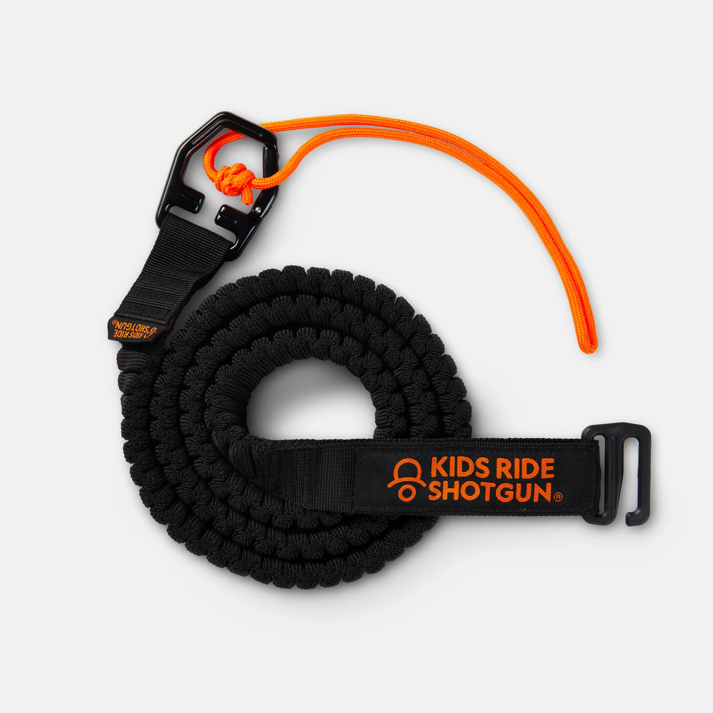 Kids Ride Shotgun Quick Fit MTB Tow Rope Abschleppseil 1.7 - 3.3m black