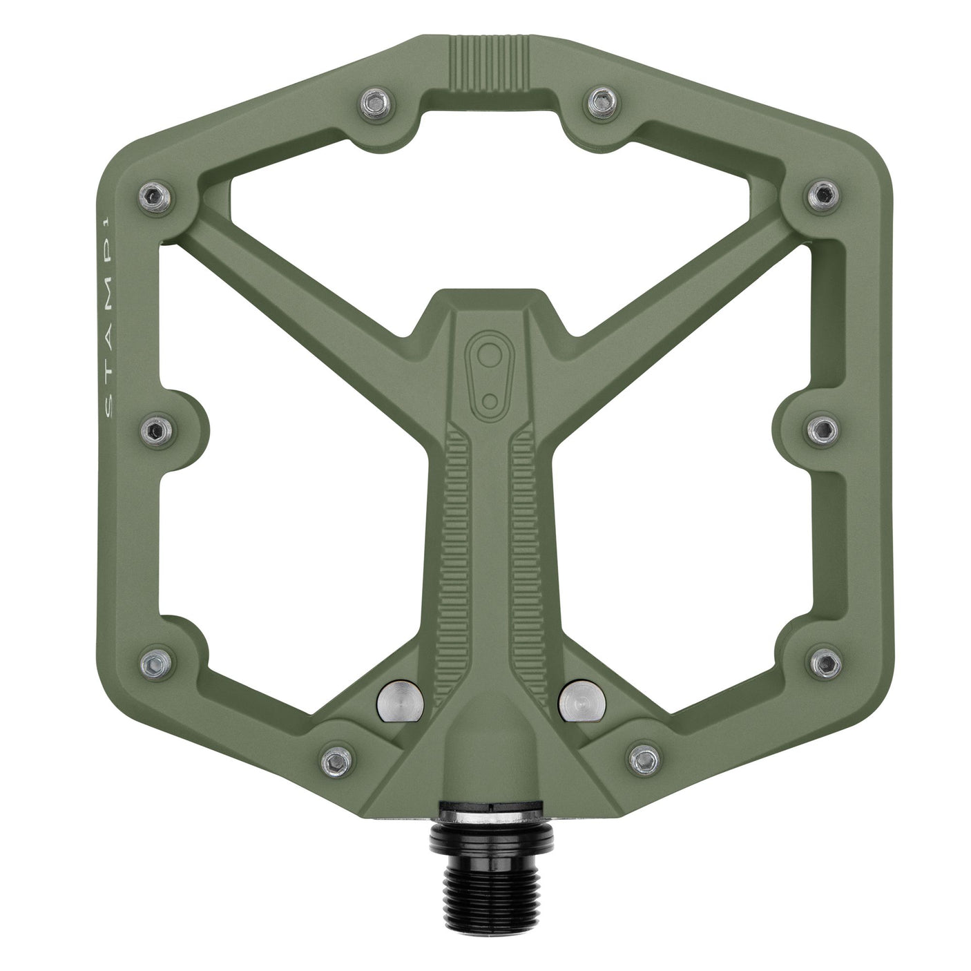 Crankbrothers Stamp 1 Gen 2 Large Plattform-Pedal green
