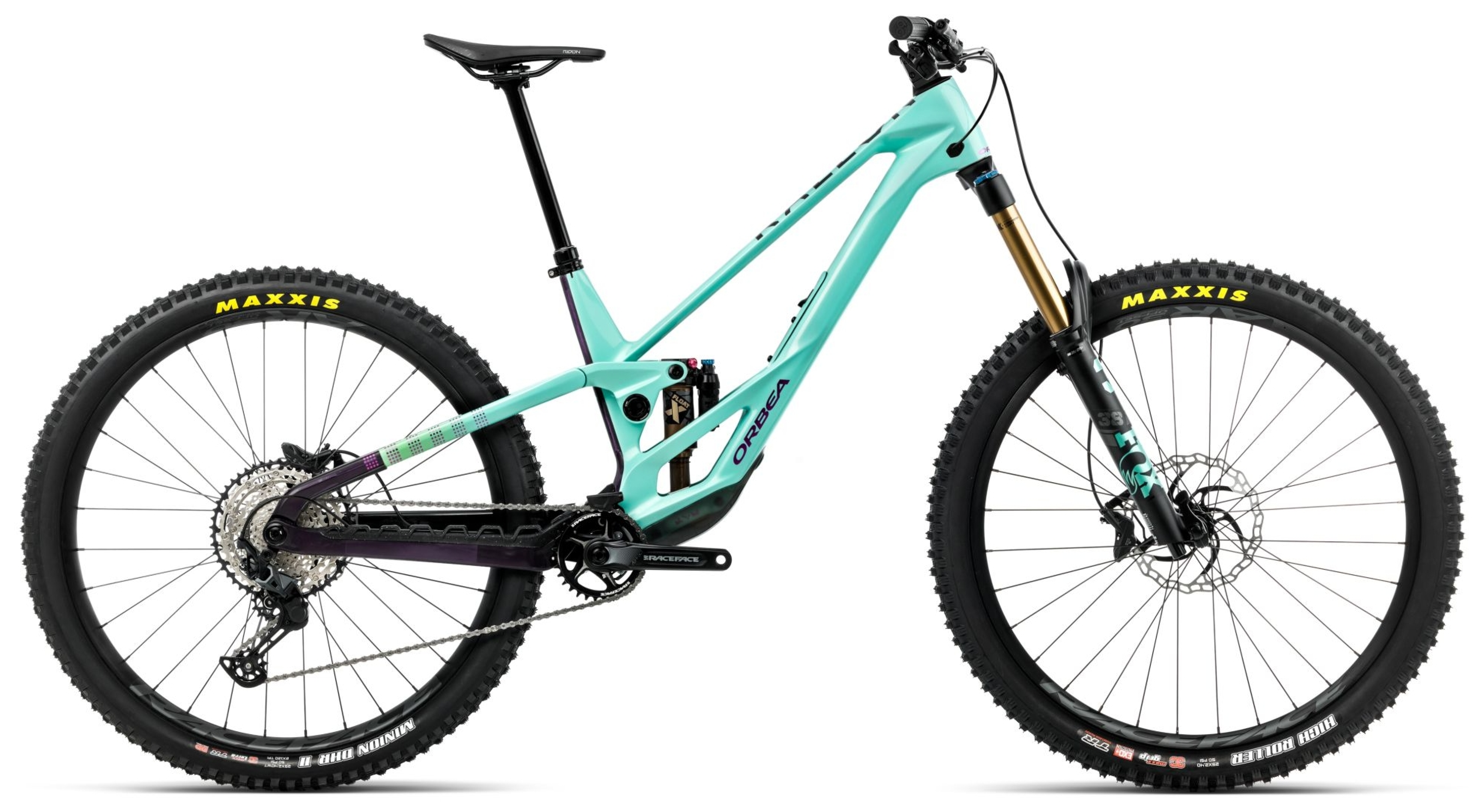 Orbea RALLON E10 Aloha Green - Fantasy Purple Carbon View (Gloss) (2026)