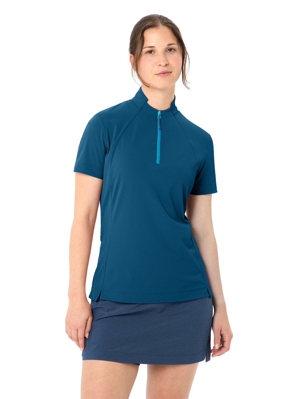 VAUDE Women's Adlux HZ Shirt shore blue