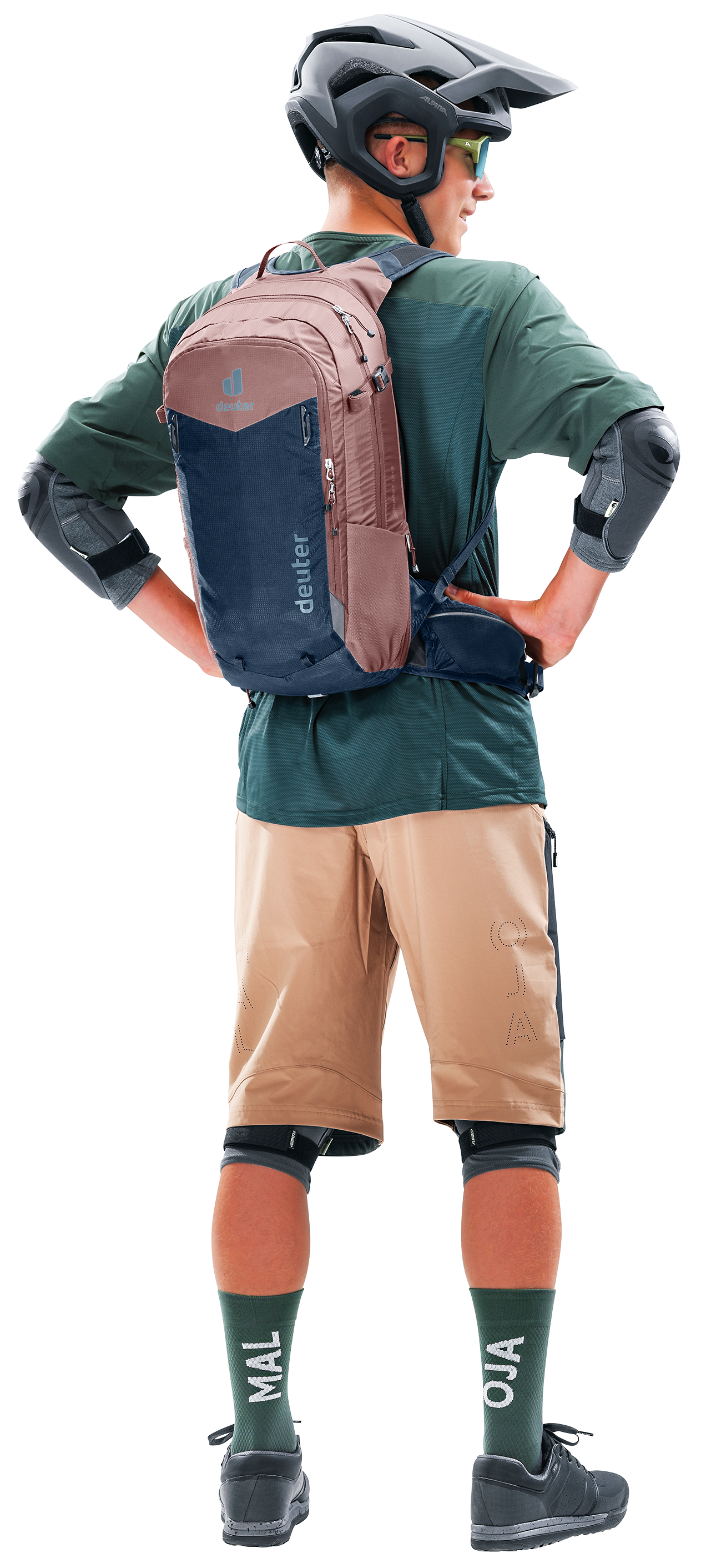 deuter Compact 14+3 Fahrradrucksack ink-ashrose