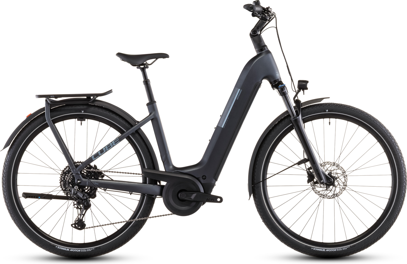 Cube Kathmandu Hybrid ONE 800 Easy Entry metallicgrey´n´grey (2026)