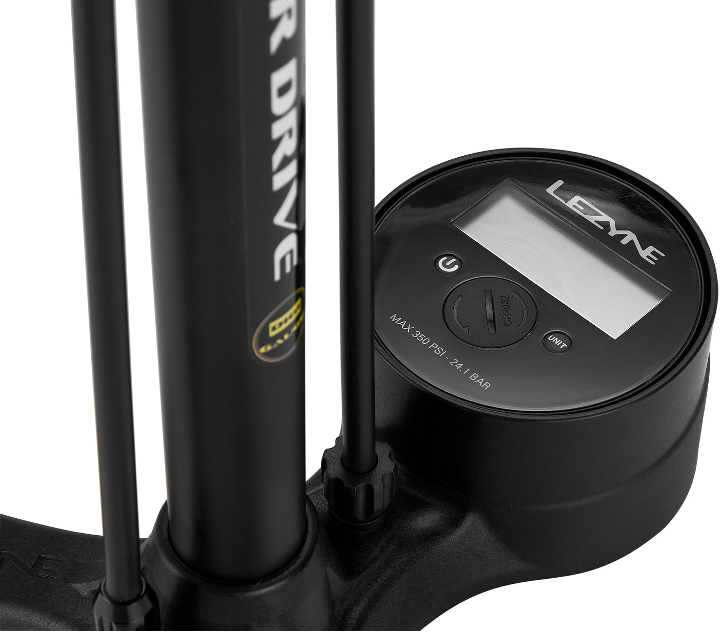 Lezyne Gravel Digital Drive Standpumpe schwarz