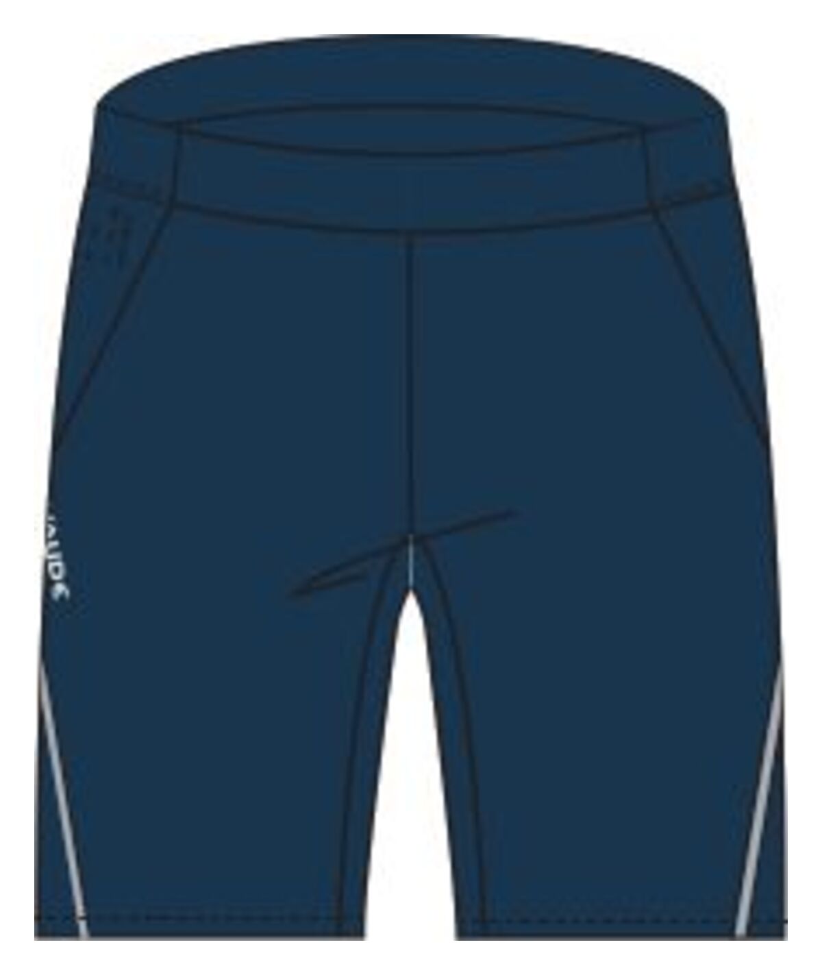 VAUDE Kids Qimsa Stretch Shorts blau