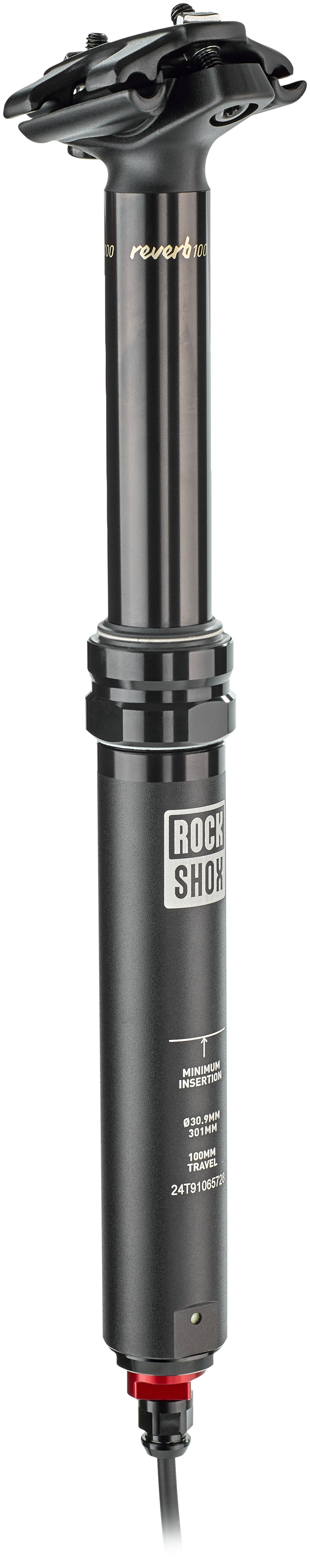 RockShox Reverb Stealth 1X Sattelstütze Ø30,9mm MMX links unten schwarz