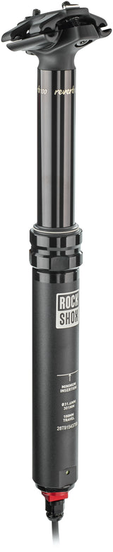 RockShox Reverb Stealth 1X Sattelstütze Ø31,6mm MMX links unten schwarz