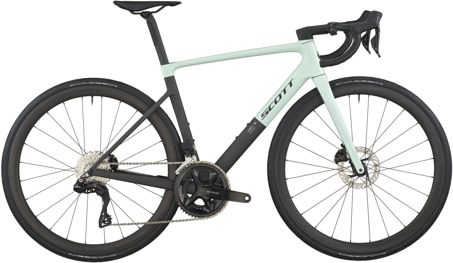 Scott Addict RC 30 frozen green/carbon black (2026)