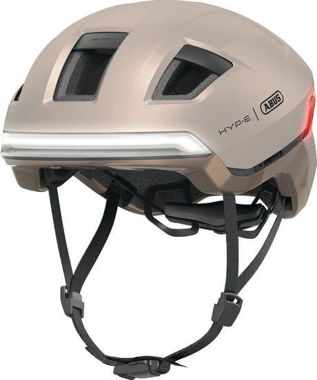 ABUS HYP-E Helm Urban champagne gold