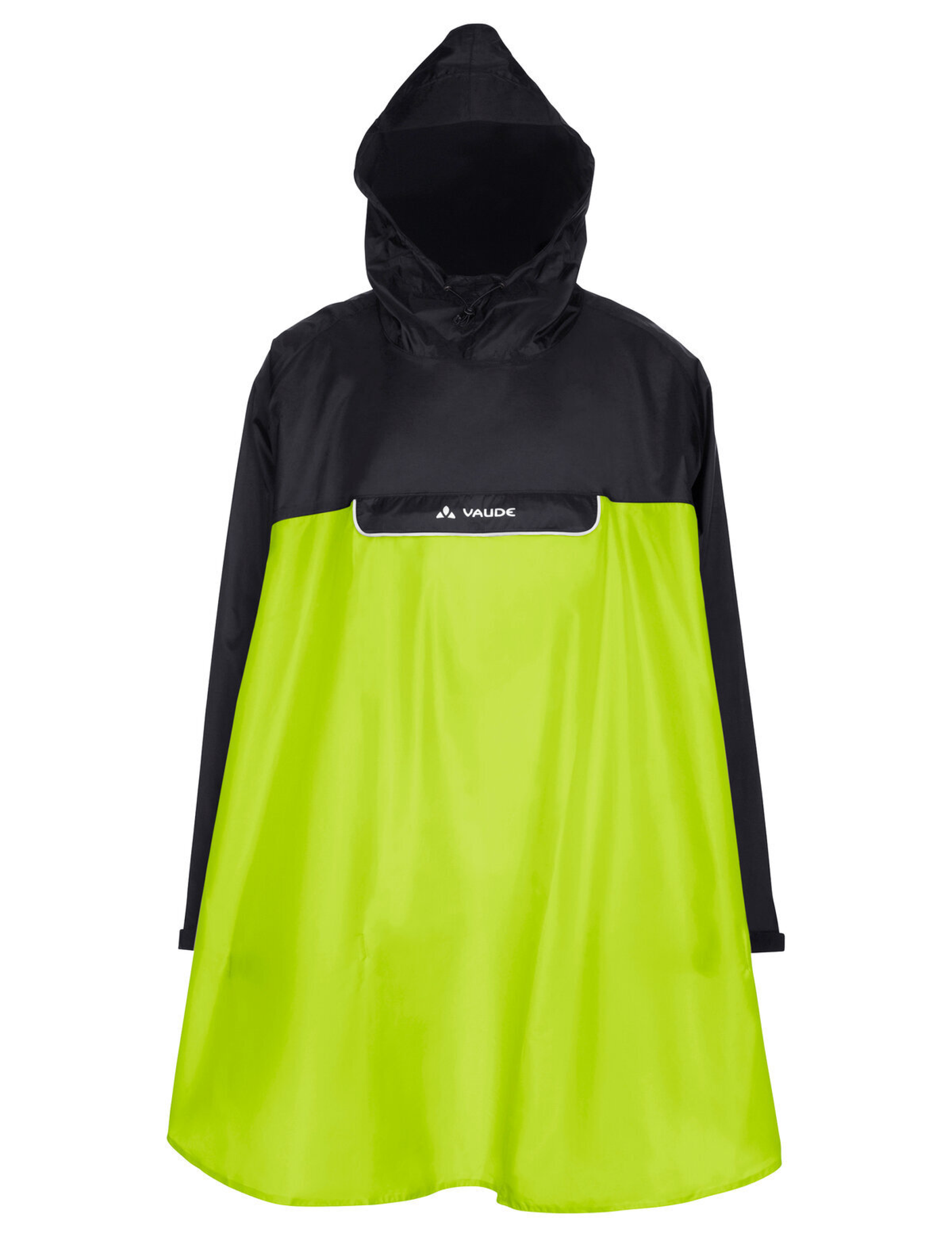 VAUDE Covero Poncho II neon yellow/black