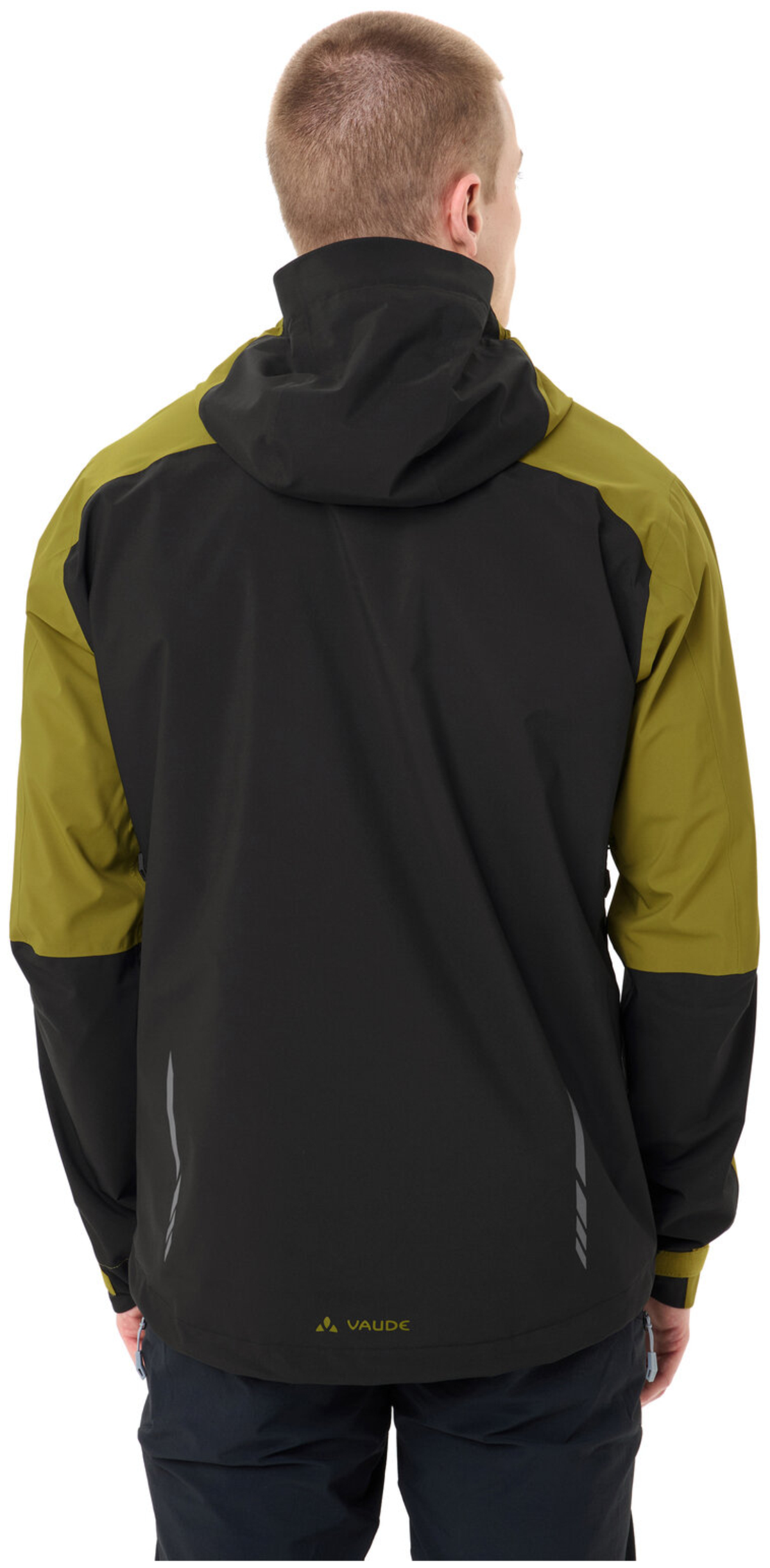 VAUDE Men's Moab Rain Jacket dark leaf