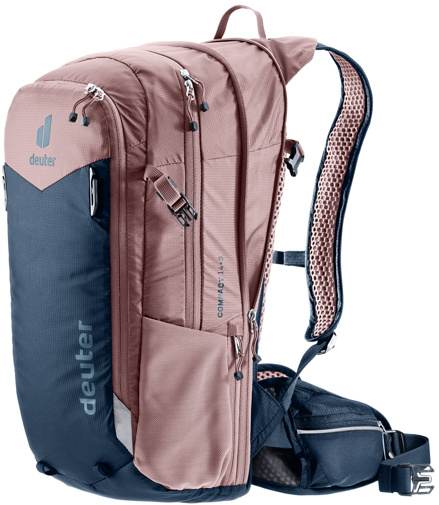deuter Compact 14+3 Fahrradrucksack ink-ashrose
