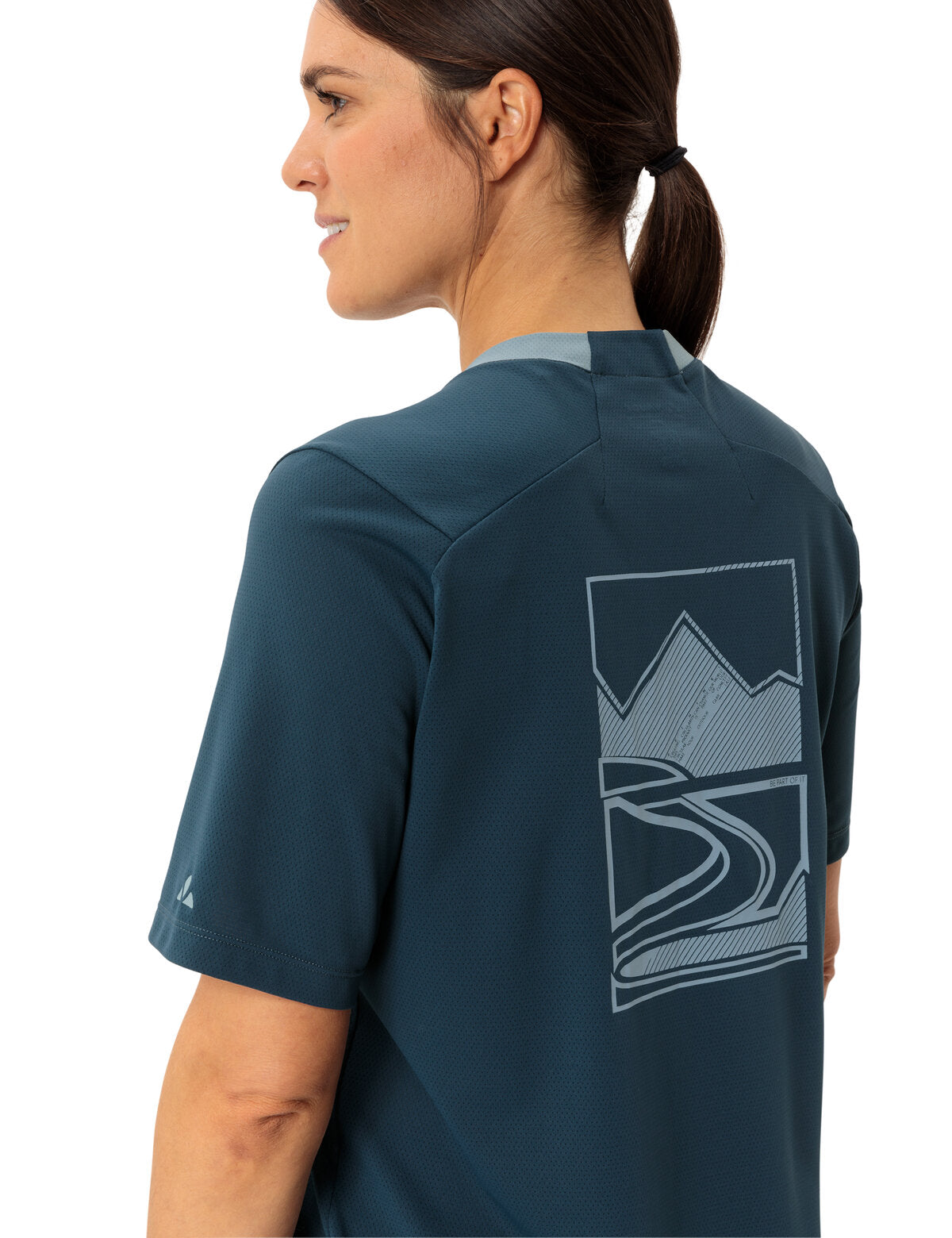 VAUDE Loamer Shirt Damen blau