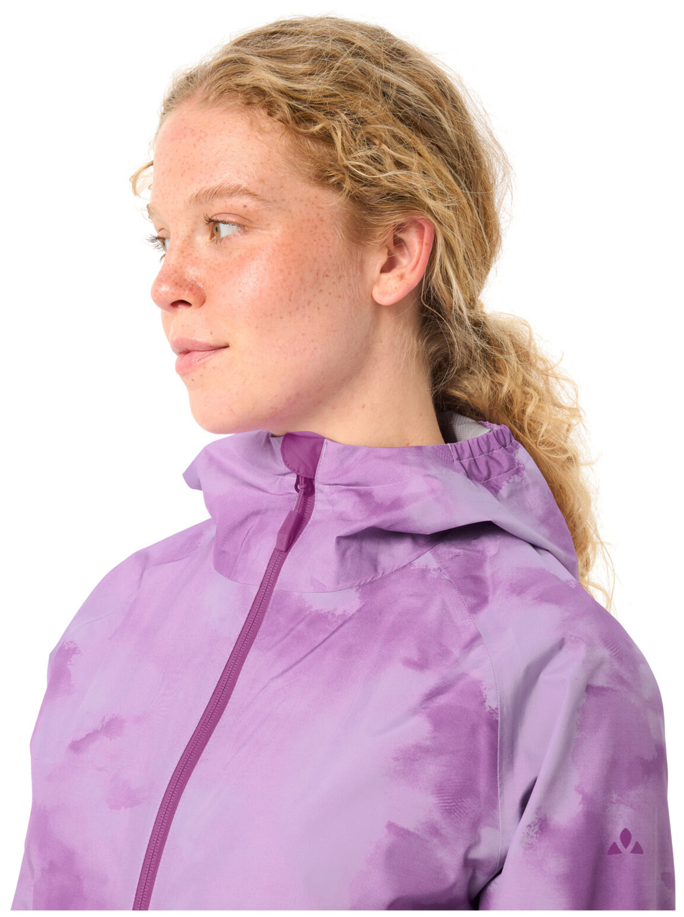 VAUDE Women's Loamer Rain Jacket raspberry