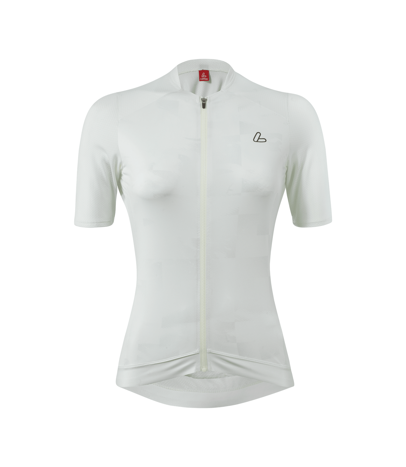 Löffler W Bike Jersey Fz Skys Escape Creme White