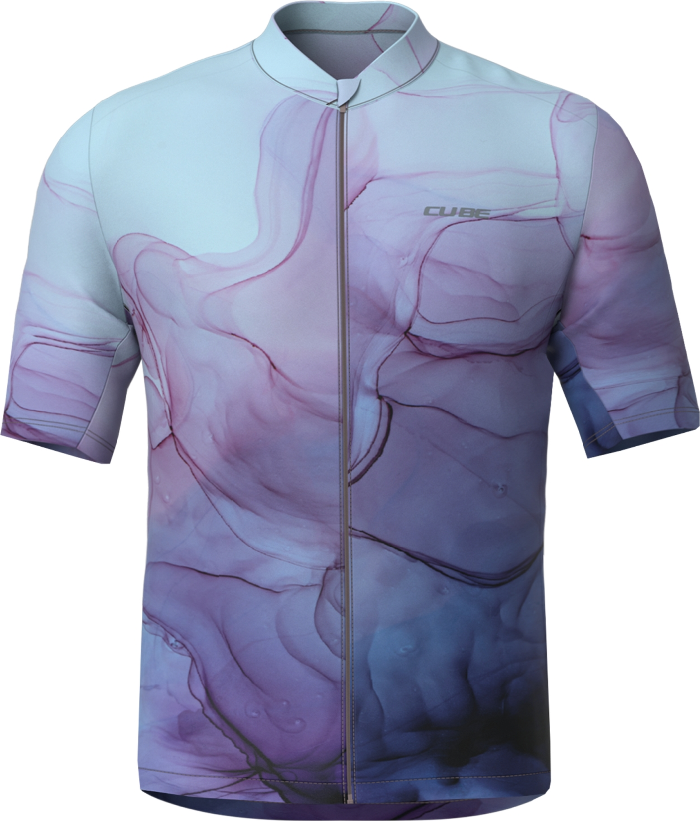 Cube Trikot CMPT ARTLINE kurzarm blue´n´purple