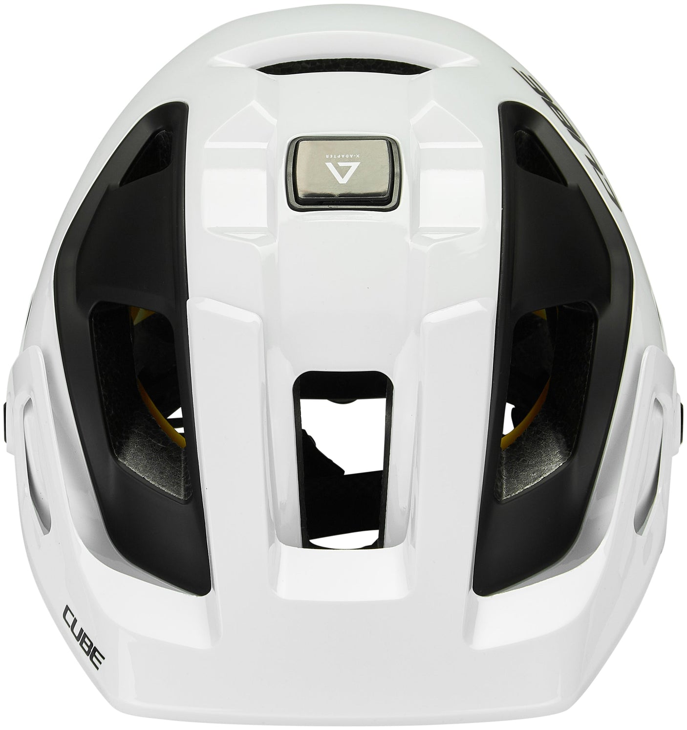 CUBE Helm STROVER white´n´black