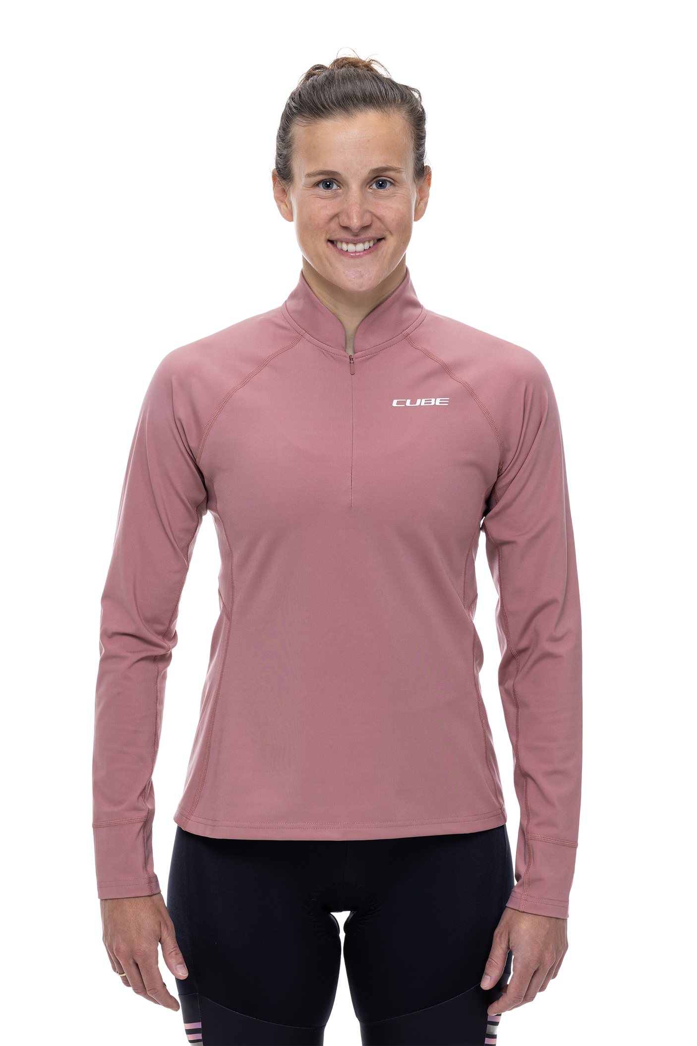 CUBE ATX WS Trikot Half Zip langarm