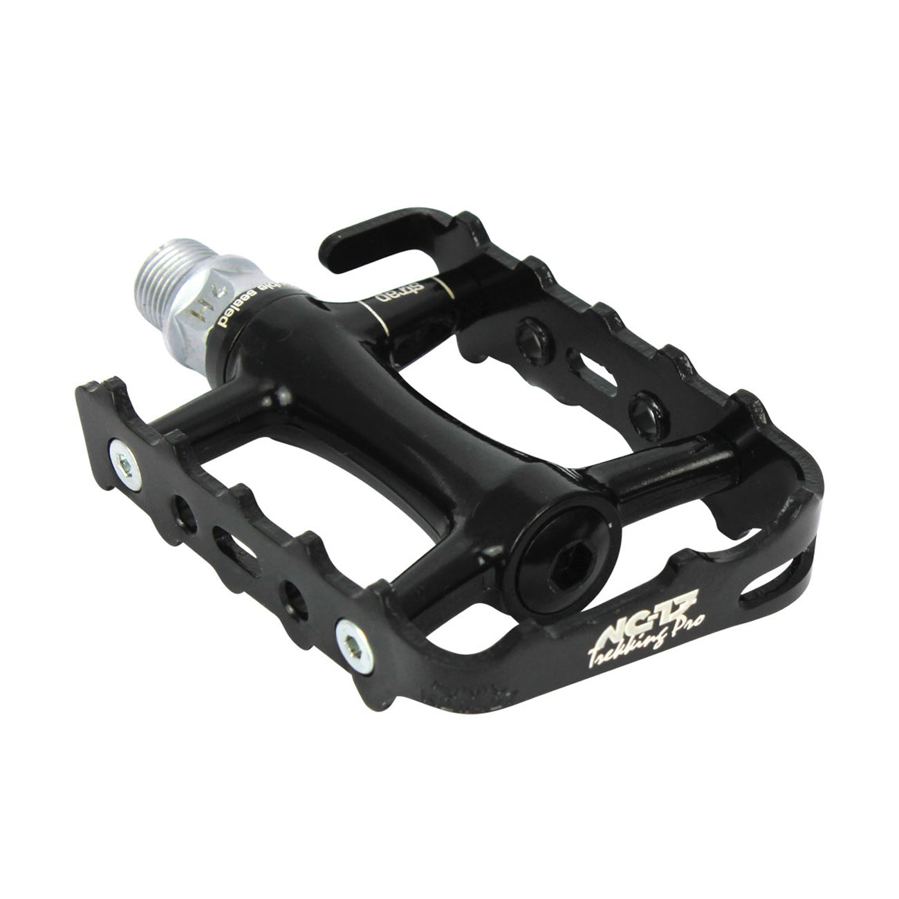 NC-17 Plattformpedal Trekking Pro, Aluminium, Präzisionslager schwarz