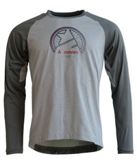 Zimtstern PureFlowz Shirt LS Men Glacier Grey Melange/Gun Metal – aktuelle Variante