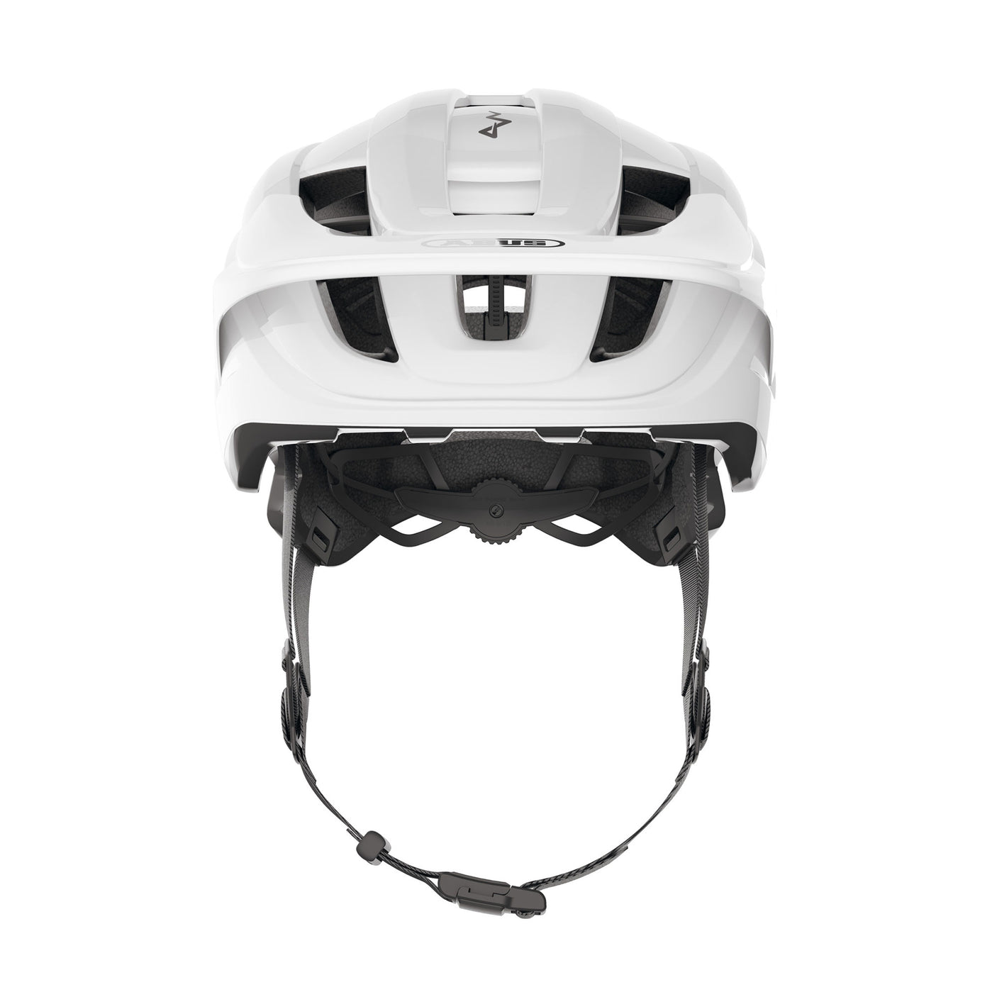 Abus CliffHanger MIPS Mountainbike Helm shiny white