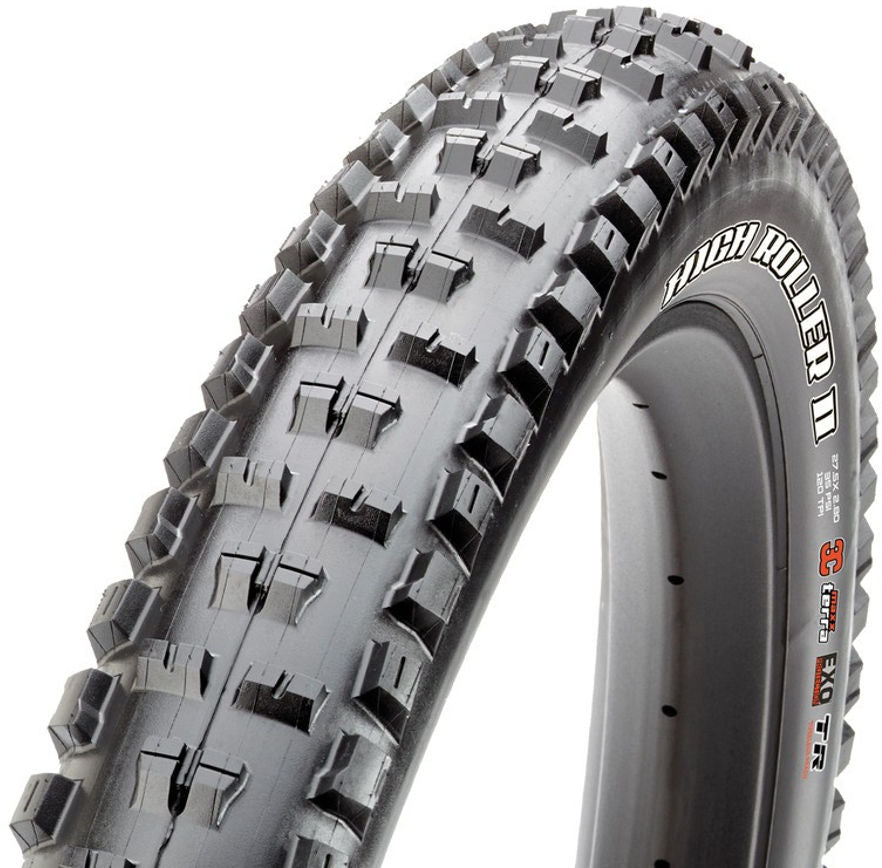 Maxxis HighRoller II+ Faltreifen 27.5" TR EXO Dual schwarz