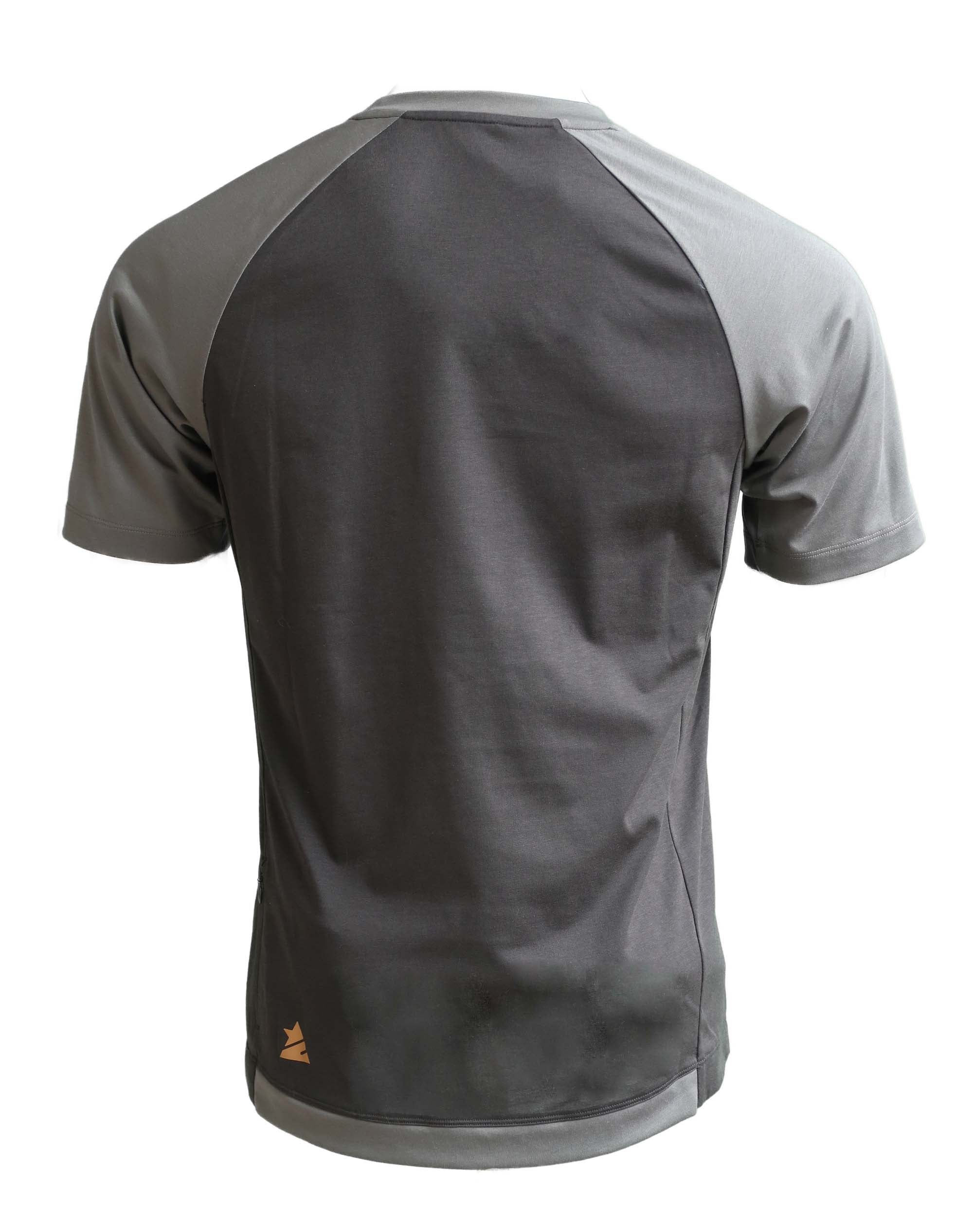 Zimtstern PureFlowz Shirt SS Men Pirate Black/Gun Metal