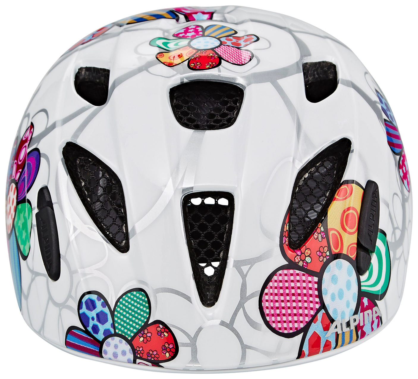 Alpina Ximo Flash Helm Kinder weiß/bunt