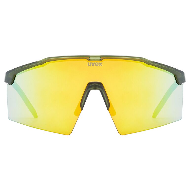 uvex Flowline olive matt/mirror gold
