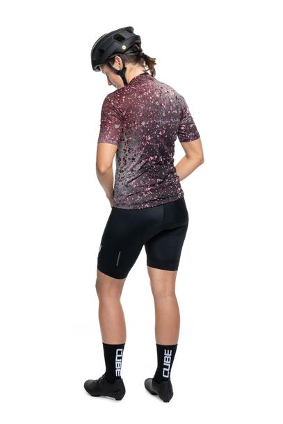 Cube WS Trikot CMPT Sprinkle kurzarm green