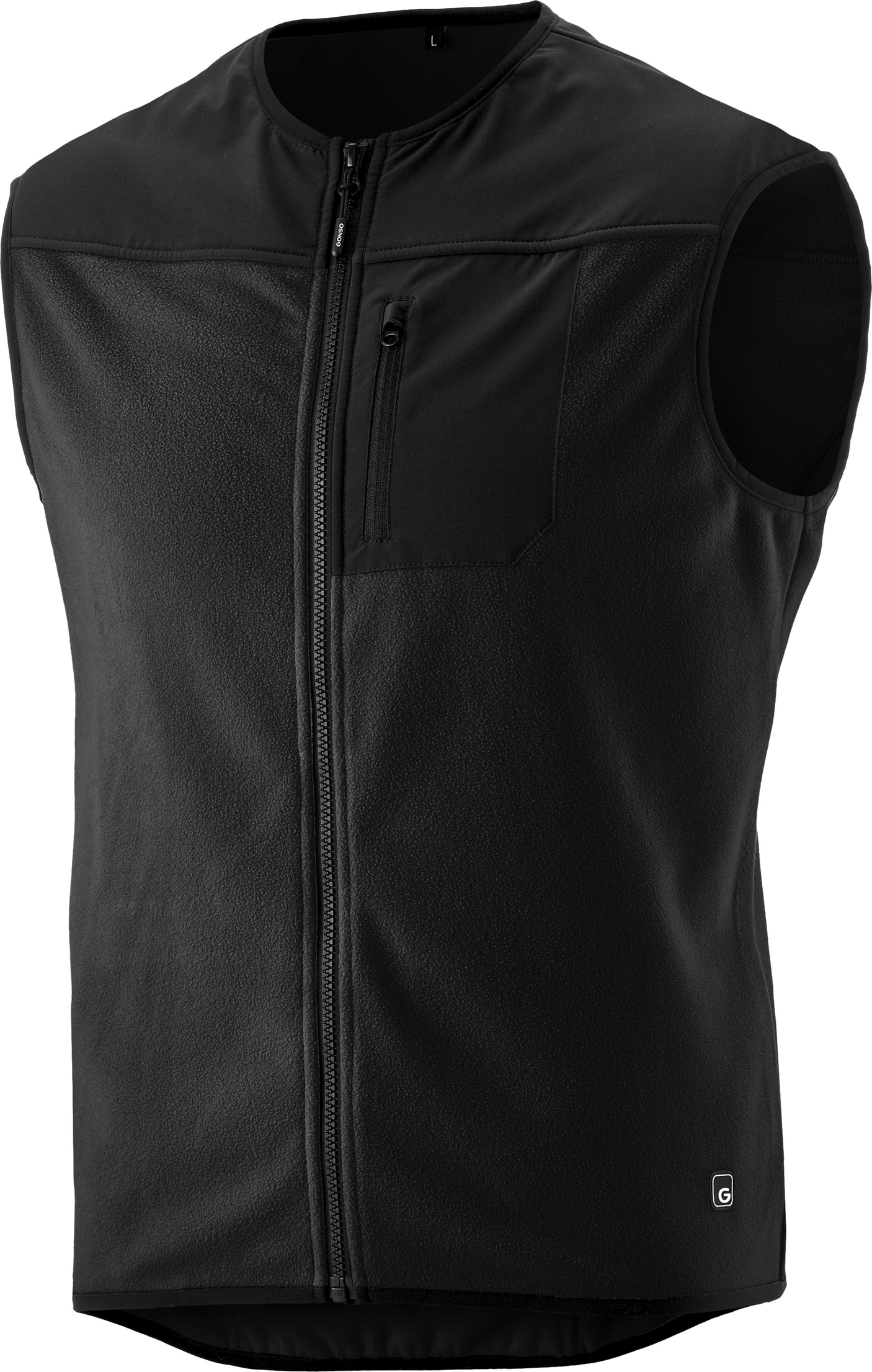 Gonso ADVENTURE VEST FLEECE black