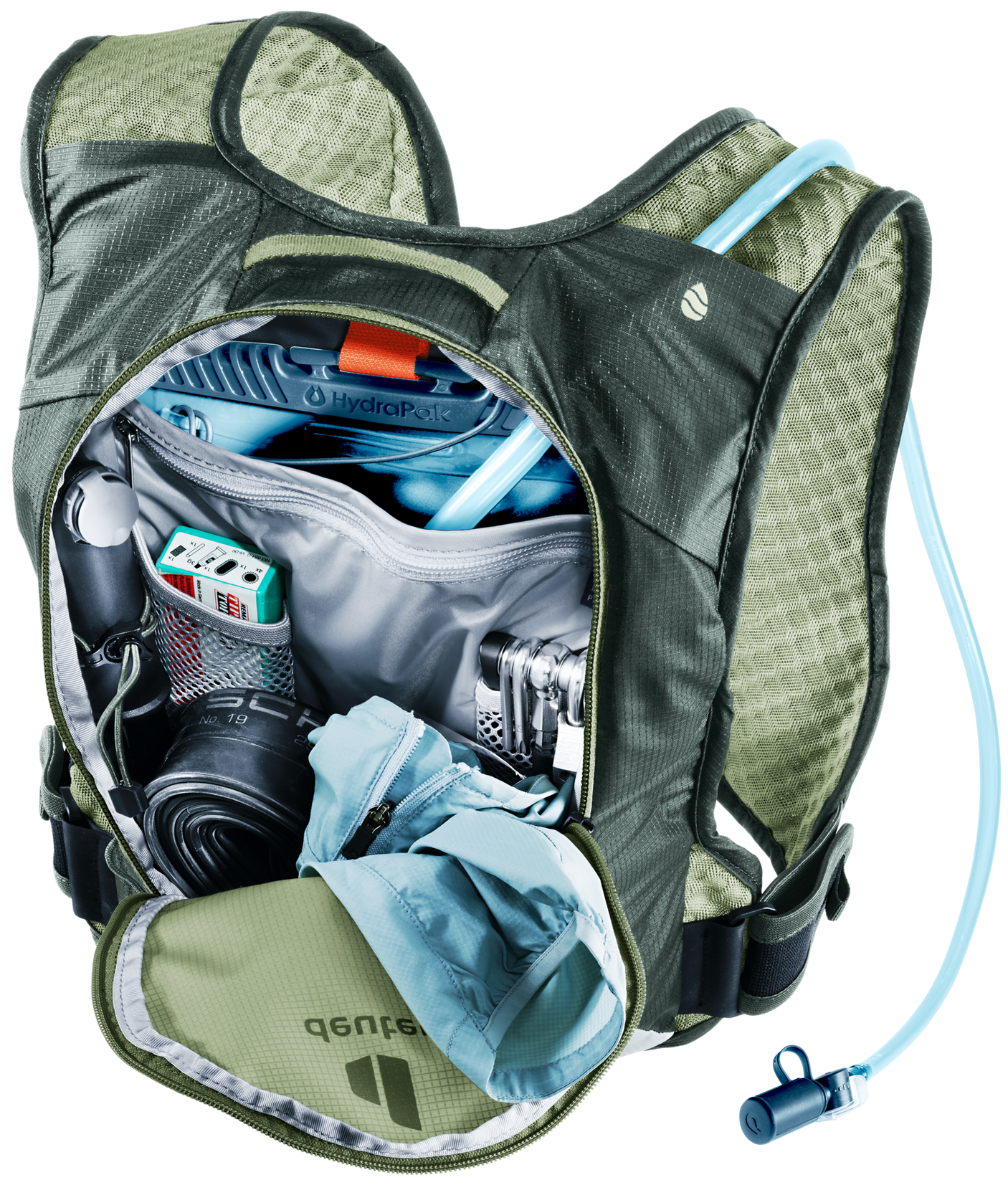 deuter Rogla 5 Fahrradrucksack grove-ivy