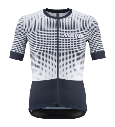 Mavic Aksium Graphic Jersey M Stripes / Deep Blue