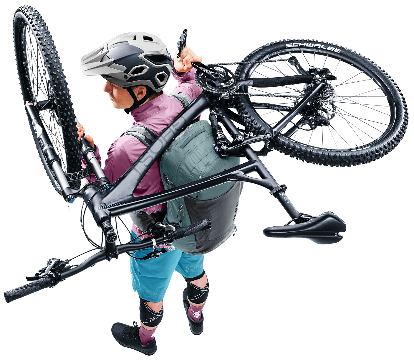 deuter Trans Alpine Pro 28 Fahrradrucksack graphite-shale