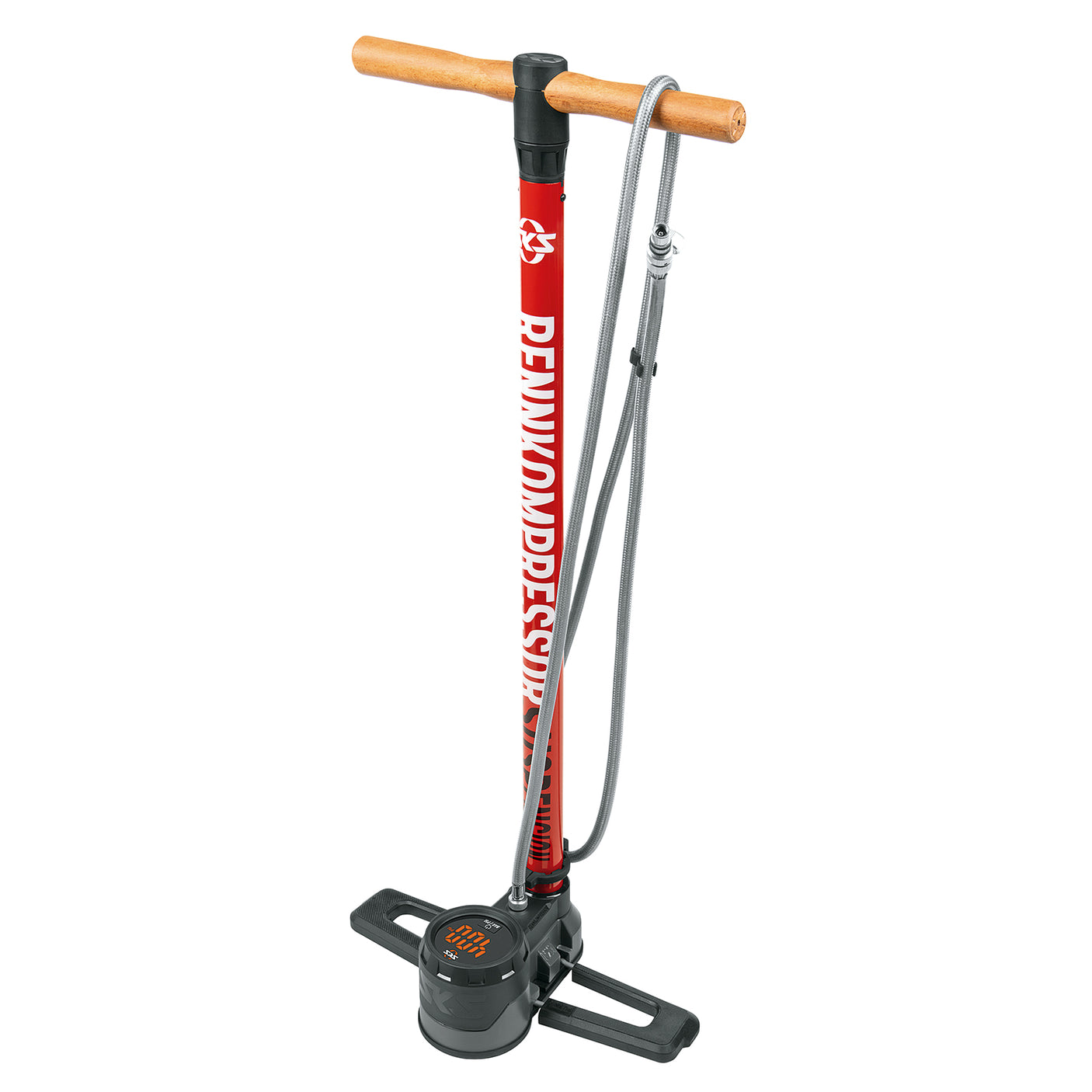 SKS Germany RENNKOMPRESSOR SUSPENSION Standpumpe Orange