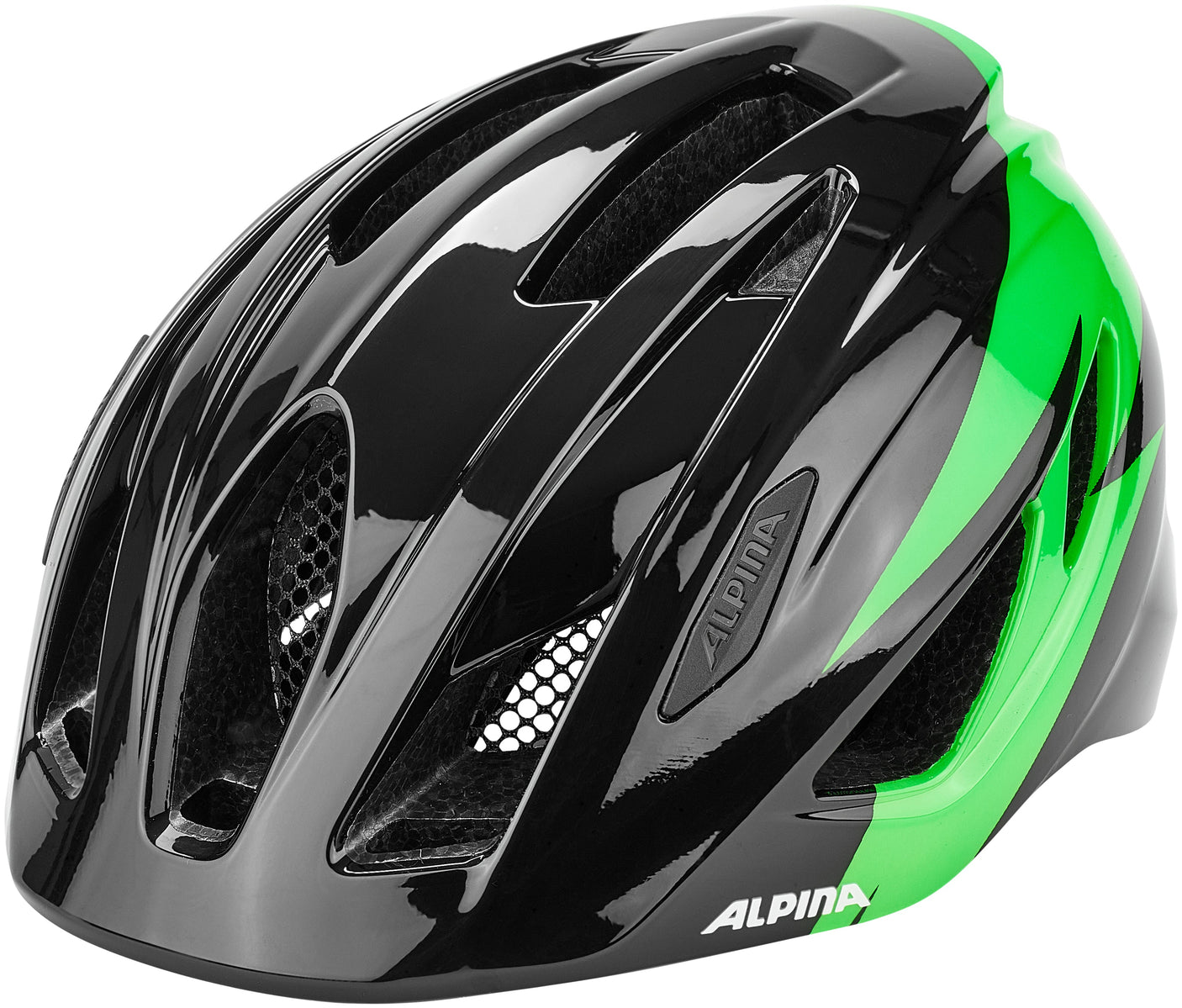 Alpina Pico Helm Kinder schwarz/grün