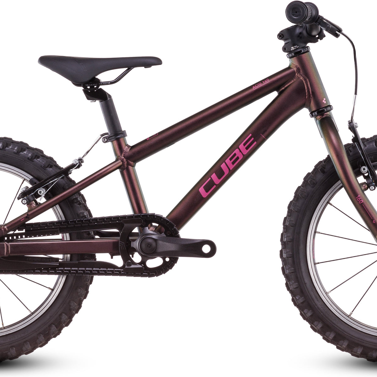 cube mädchen fahrrad 27 5 zoll Cube Acid 160 (2026) | 16 Zoll Kinderfahrrad | molotov´n´pink