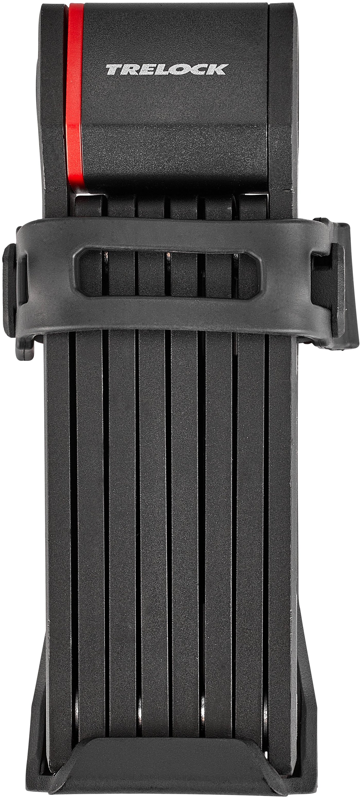 Trelock FS 280 TWO.GO Faltschloss inkl. ZF 280 X-Move Halterung schwarz